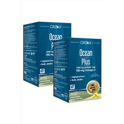 Ocean Plus 1200 Mg Omega3 Balık Yağı 50 Kapsül 2 Adet 7777777175340