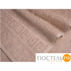 Бежевое махровое полотенце (А), 50х90