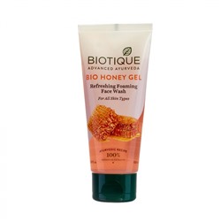 BIOTIQUE Honey Gel Soothe &amp; Nourish Foaming Face Wash Успокаивающий и питательный гель для умывания с мёдом 100мл