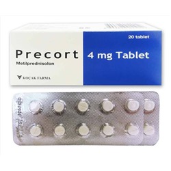 PRECORT 4 MG 20 TABLET (аналог Метипред metilprednizolon метилпреднизолон)