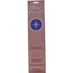 Blue Pearl, Классические благовония, Цветы сандалового дерева, 0.7 унций (20г)