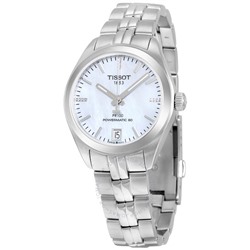 TISSOTPR 100 Automatic Mother of Pearl Dial Ladies Watch