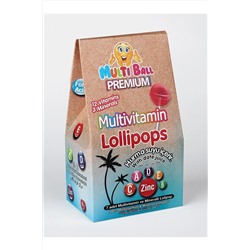 Multiball Premium Hurmalı Lolipop Vitamin HURMALİ