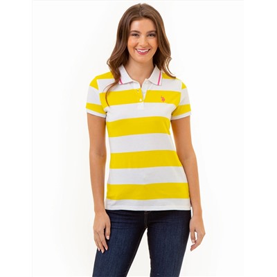 RUGBY STRIPE POLO SHIRT