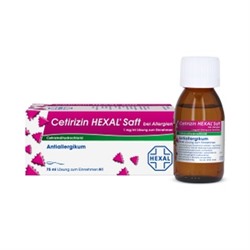 Cetirizin HEXAL® Saft bei Allergien, 1 mg/ml Lösung zum Einnehmen