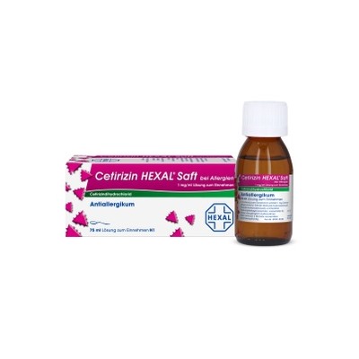 Cetirizin HEXAL® Saft bei Allergien, 1 mg/ml Lösung zum Einnehmen