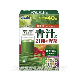 ASAHI Aojiru - Асахи Аоджиру Зеленый напиток Аодзиру с овощами 40 стиков