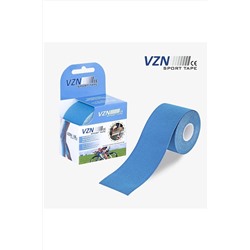 VZN Tape Mavi Renk Kinesio Ağrı Bandı 5 Metre X 5 Cm 6169