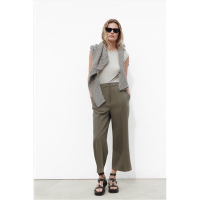CROPPED CULOTTES