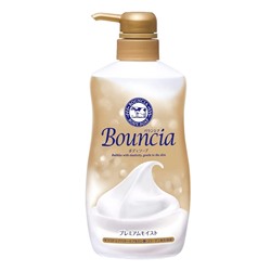 COW Bouncia Premium Most Сливочный Премиальный гель для душа элегантный шелковисто-цветочный аромат бутылка-дозатор 460 мл