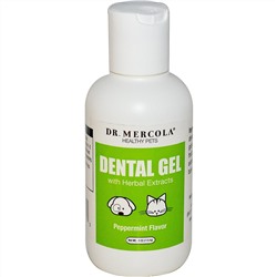 Dr. Mercola, Dental Gel, Peppermint Flavor, 4 oz (113.4 g)
