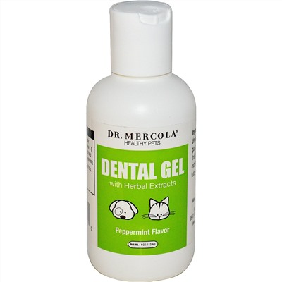 Dr. Mercola, Dental Gel, Peppermint Flavor, 4 oz (113.4 g)