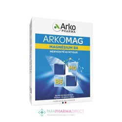 Arkopharma Arkomag - Magnésium B6 Nervosité & Fatigue B6