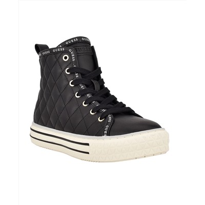 GUESS Women's Paijed Quilted High-top Sneakers