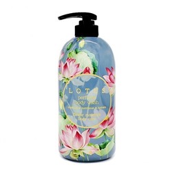 Jigott Lotus Perfume Body Wash Парфюмированный гель для душа с экстрактом лотоса  750мл