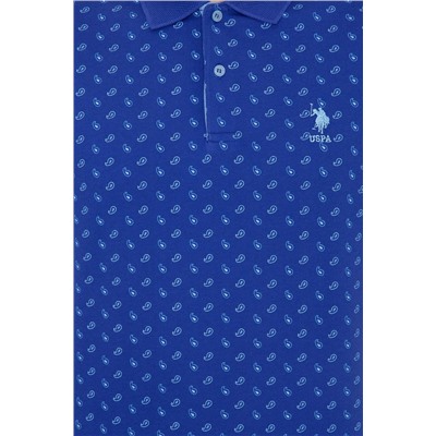 Erkek Mavi Polo Yaka Tişört