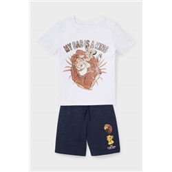 Der König der Löwen - Set - Kurzarmshirt und Shorts