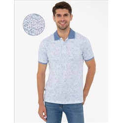 Mavi Slim Fit Polo Yaka Tişört