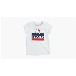 Toddler Girls 2T-4T Levi's® X Hello Kitty Sportswear Logo Tee Shirt