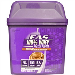EAS, 100% белок молочной сыворотки, Шоколад, 2 фунта (907 г)