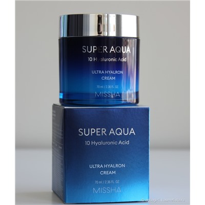 Увлажняющий крем для лица Missha Super Aqua Ultra Hyalron Cream 70 vk