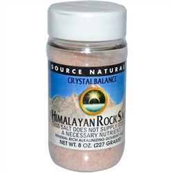 Source Naturals, Гималайская каменная соль, 8 унций (227 г)