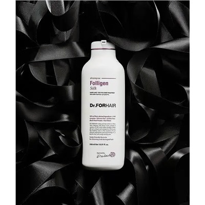 Бессульфатный шампунь для повреждённых волос Dr.Forhair Folligen Silk Shampoo 500 мл