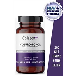 Collagen Forte Platinum Premium Hyaluronic Acid Balık, Sığır & Tavuk Kaynaklı Collagen Complex 1500mg X 45 Tablet 8682340346332
