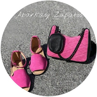 AB.Zapatos · 966 · Fuxia-Rosa+AB.Z · Pelle · 21-19 (370) Fuxia