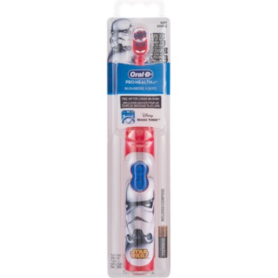 Oral-B Pro-Health Disney Star Wars Battery Toothbrush for Kids (Colors/characters may vary)