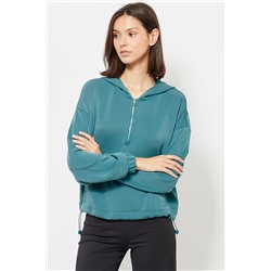 Sudadera con capucha - Verde