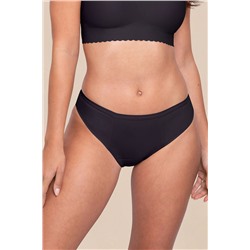 Braga menstrual bikini negra – Absorción fuerte