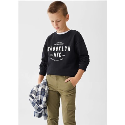 Pantalón cargo algodón -  Niño | MANGO OUTLET España