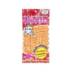 Закуска из кальмара Sweet & Spicy от Bento 24 гр / Bento Sweet & Spicy Squid Seafood Snack 24G