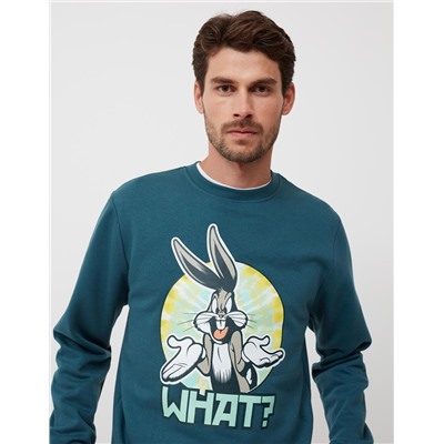Looney Tunes' Sweatshirt, Men, Blue