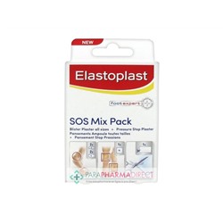 Elastoplast Foot Expert SOS Mix Pack Pansements Ampoules x6