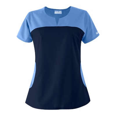 Butter-Soft Scrubs by UA™ Rounded Notch Neck Top