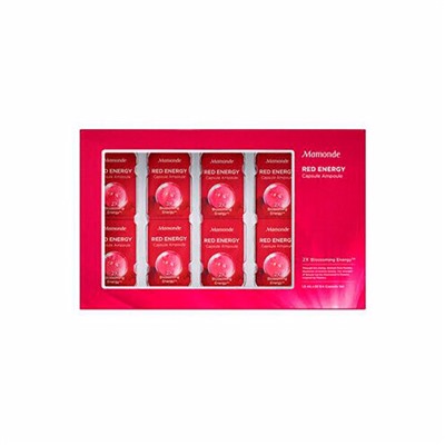 Mamonde Red Energy Capsule Ampoule Восстанавливающая антиоксидантная ампула, 1,5 мл.