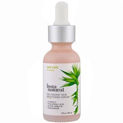 InstaNatural, Профессиональная сыворотка для здорового сияния кожи, уход за кожей, средство от старения, 1 унция (30 мл)