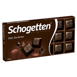 Schogetten тёмный шоколад 100 г