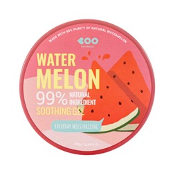 Everyday Moisturizing Soothing Gel Watermelon 99%, Успокаивающий увлажняющий гель для лица и тела с экстрактом арбуза
