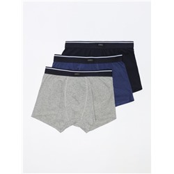 PACK OF 3 PLAIN BOXERS