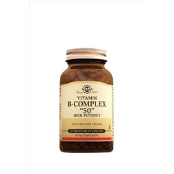 Solgar Vitamin B-komplex ´´50´´ 50 Kapsül OTO002142
