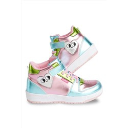 DenokidsHologram Kız Çocuk Pembe Sneakers Spor Ayakkabı
