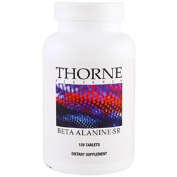 Thorne Research, Бета-аланин-SR, 120 таблеток