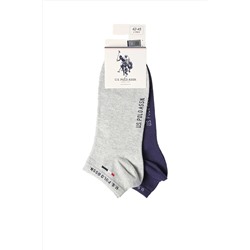 U.S. Polo Assn. Gri Erkek Çorap A081SZ013-P02-JAMES-IY22