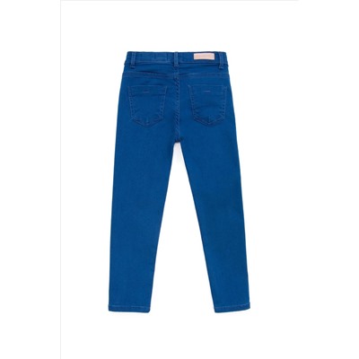 Kız Çocuk Açık Mavi Jean Pantolon