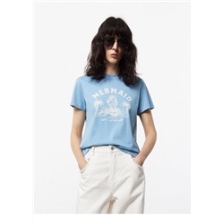 M*o&C*o  💎 женские футболки с морским принтом 🧜‍♀️ Отшиты на фабрике из остатков оригинальных тканей бренда. Цена на оф сайте выше 10 000 👀