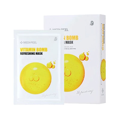 Vitamin Bomb Refreshing Mask, Витаминная осветляющая маска