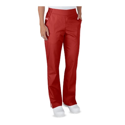 UA Butter-Soft STRETCH Scrubs Ladies Flat Front Pant with Back Elastic